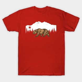 Snowboard - California T-Shirt